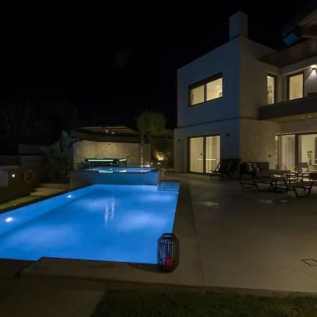 Almi-cove Hilltop Villa Almyrida (Crete)